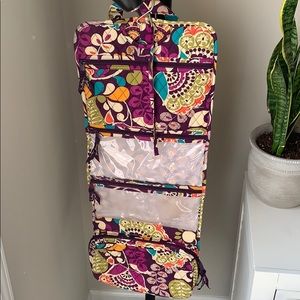 Vera Bradley hanging travel organizer